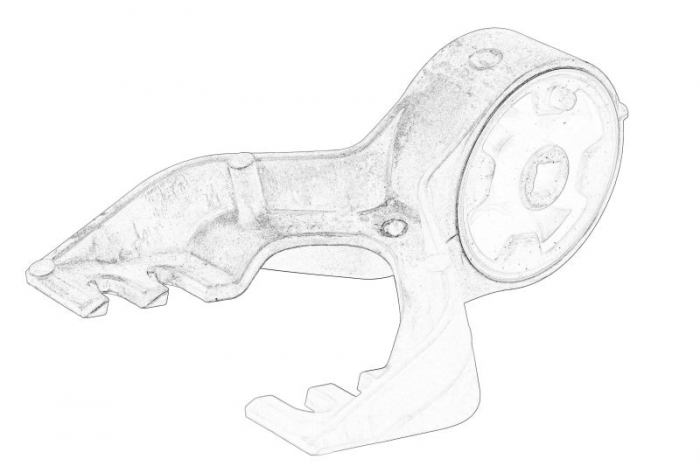 Suport sistem esapament potrivit FORD KUGA II; FORD USA ESCAPE 1.5-2.5 09.12-