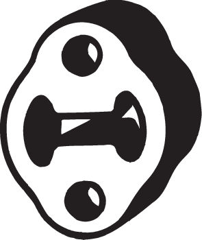 Suport sistem esapament potrivit FORD TRANSIT 2.5D 06.94-03.00 [2]