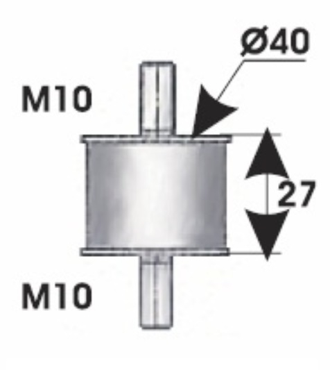 Suport sistem esapament potrivit RVIMAGNUM; MIDLINER [2]