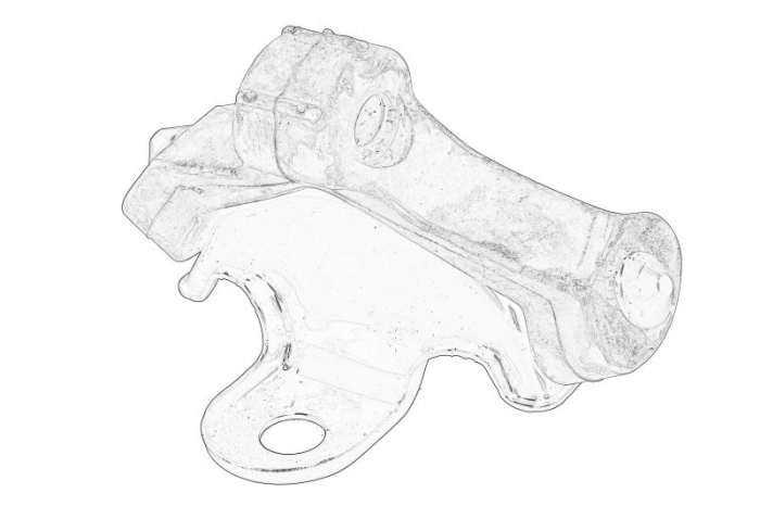 Suport sistem esapament potrivit VW TRANSPORTER T5, TRANSPORTER T6, TRANSPORTER T6   CARAVELLE T6 1.9D-Electric 04.03-08.24