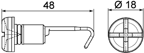 Surub buson radiator potrivit DAF; MAN; MERCEDES potrivit RVI PREMIUM; PORSCHE PANAMERA dCi11B/43-MIDR06.23.56B/41 04.96- [3]