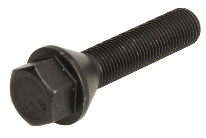 Surub roata (M12x1,25, lungime: 45mm, con, negru) [1]