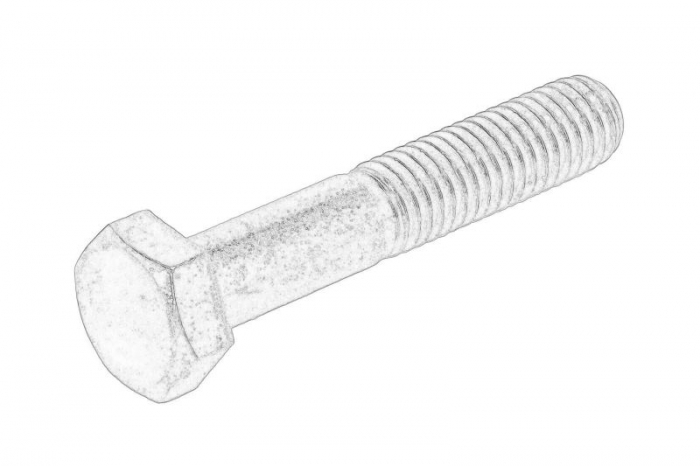 Surub volanta M8x1,5mm/45,5mm potrivit SAME [1]