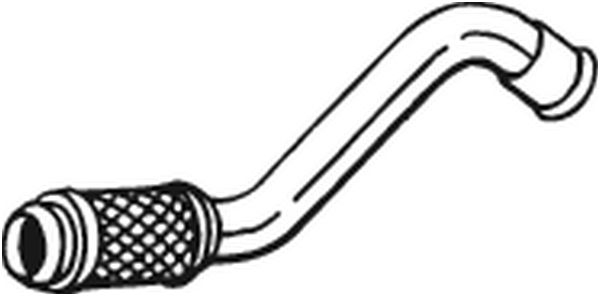 Teava esapament Fata (flexibil) potrivit CITROEN BERLINGO, BERLINGO MULTISPACE, BERLINGO/MINIVAN, C4, C4 GRAND PICASSO I, C4 I, C4 II, C4 PICASSO I, DS4, DS5; PEUGEOT 3008, 308 1.6D 11.04- [3]