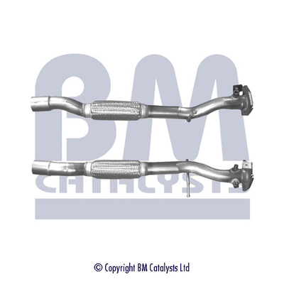 Teava esapament fata potrivit FIAT 500, 500 C, PANDA; FORD KA 1.3D dupa 2006 - (x720mm) [3]
