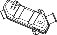 Teava esapament (lungime:820mm) potrivit SCANIA P,G,R,T DC16.04-DC16.22 03.04-