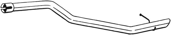 Teava evacuare spate potrivit SKODA OCTAVIA II 1.6D 2009-2013 [2]