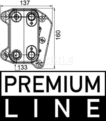 Termoflot radiator ulei MERCEDES E T-MODEL (S210), E (W210), M (W163) 2.7D 3.2D intre 1999-2005