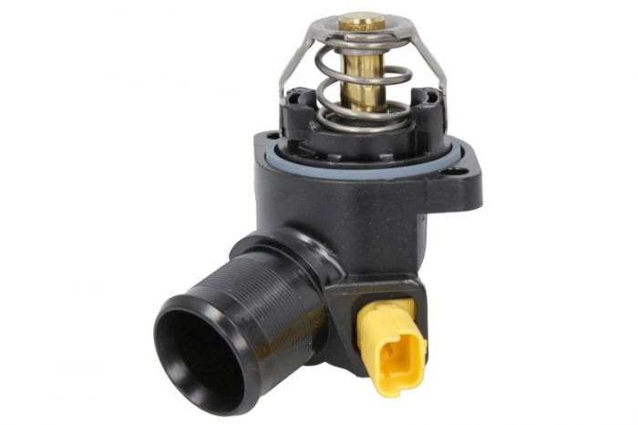 Termostat lichid racire (103  C, in carcasa) potrivit CITROEN C2, C2 ENTERPRISE, C3 I, C3 II, NEMO, NEMO MINIVAN; FIAT FIORINO, FIORINO MINIVAN, QUBO; PEUGEOT 1007, 206+, 207 1.1-1.4LPG 02.02-