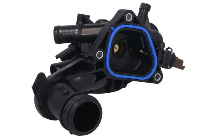 Termostat lichid racire (105  C, in carcasa) potrivit CITROEN BERLINGO MULTISPACE, BERLINGO MINIVAN, C3 II, C3 PICASSO, C4, C4 GRAND PICASSO I, C4 I, C4 PICASSO I, DS3; PEUGEOT 207 1.4 1.6 02.07-