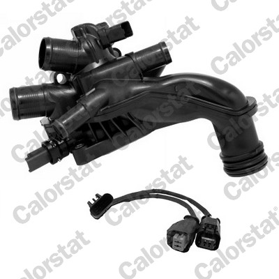 Termostat lichid racire (105  C) potrivit CITROEN C4, C4 GRAND PICASSO I, C4 GRAND PICASSO II, C4 I, C4 II, C4 PICASSO I, C4 PICASSO II, DS3, DS4, DS5; MINI (R56), (R57) 1.4 1.6 1.6LPG 02.06-