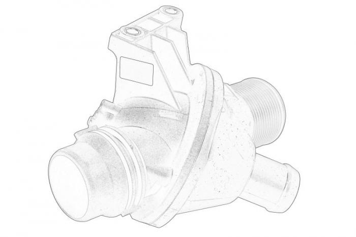 Termostat lichid racire (108  C, in carcasa) potrivit BMW 1 (F20), 1 (F21), 2 (F22, F87), 2 (F23), 3 (F30, F80), 3 (F31), 3 GRAN TURISMO (F34), 4 (F32, F82), 4 (F33, F83) 1.6-3.0 03.10-06.21