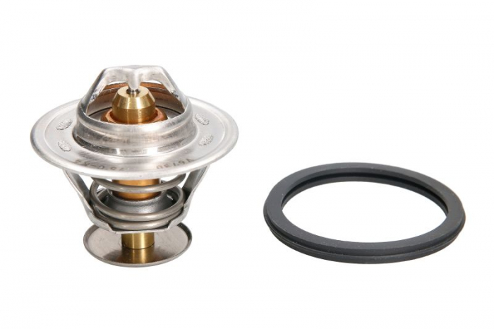 Termostat lichid racire (76  C, cu garnitura) potrivit VOLVO F10, F6, FL4 D60A-TD60C 03.75-10.89