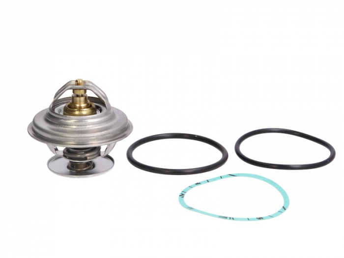 Termostat lichid racire (79  C, cu garnitura) potrivit IVECO EUROSTAR, EUROTECH MP, EUROTRAKKER, P PA, P PA-HAUBENFAHRZEUGE; MAN CLA, E2000, EM, F2000, F9, F90 8210.22.210-F8L513 04.74-