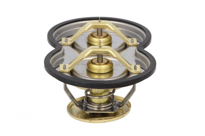 Termostat lichid racire (80°C/87°C, cu garnitura) potrivit SCANIA 4, 4 BUS, G I, K, N BUS, OMNICITY, OMNIEXPRESS, OMNILINK, P I, R I, T, TOURING; MOXY MT DC07.101-OSC11.03 05.95- [2]