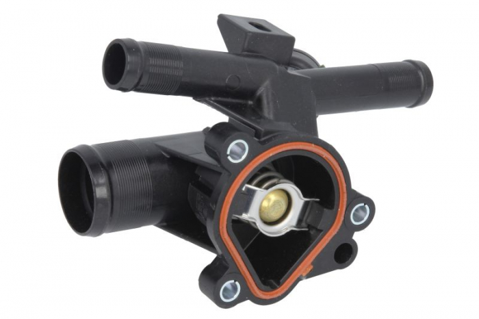 Termostat lichid racire (81  C, in carcasa) potrivit NISSAN NAVARA NP300, NV400; OPEL MOVANO B; RENAULT MASTER III, MEGANE IV 1.3 1.5D 2.3D 02.10-