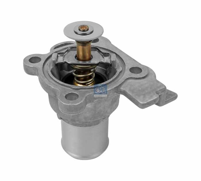 Termostat lichid racire (82  C, cu carcasa) potrivit IVECO DAILY III, DAILY IV, DAILY V, DAILY VI; FIAT DUCATO F1AE0481B-F1AGL411Y 12.01-