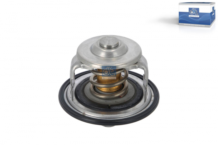 Termostat lichid racire (82  C, cu garnitura) potrivit VOLVO 8300, 8500, 8700, 9300, 9400, 9700, 9900, B12, B9, FE II, FH, FH II, FH III, FH16, FH16 II, FH16 III, FL III, FM D11A-330-G9A300 08.93-