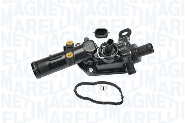 Termostat lichid racire (83  C, cu carcasa) potrivit MERCEDES A (W176), B SPORTS TOURER (W246, W242), CITAN MIXTO (DOUBLE CABIN), CITAN (MPV), CITAN MINIVAN (W415), CLA (C117) 1.3-1.8D 02.08-