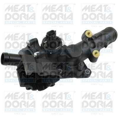 Termostat lichid racire (83  C, in carcasa) potrivit MERCEDES A (W176), B SPORTS TOURER (W246, W242), CITAN MIXTO (DOUBLE CABIN), CITAN (MPV), CITAN MINIVAN (W415), CLA (C117) 1.5D 06.08-