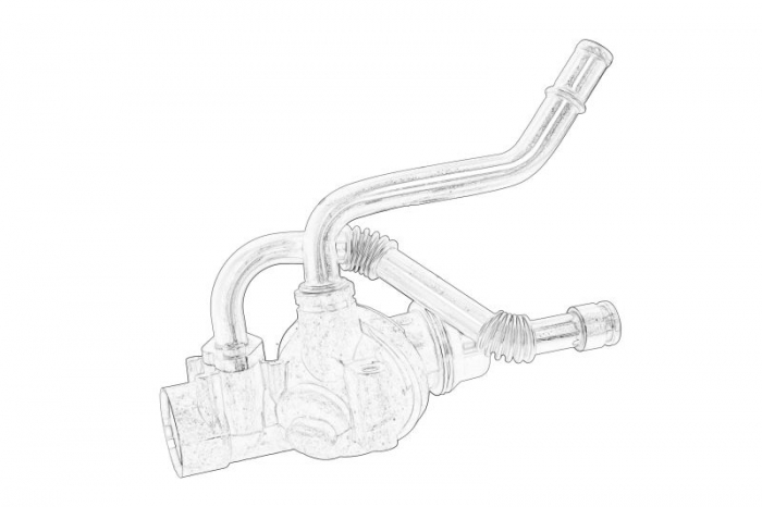 Termostat lichid racire (85°C, cu carcasa) potrivit VOLVO S80 II, V70 III, XC60 I, XC70 II 2.4D 03.06-02.17 [2]
