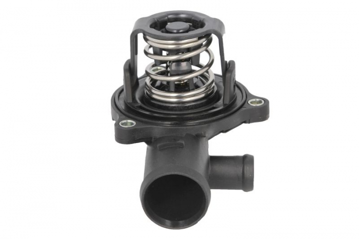 Termostat lichid racire (87  C, cu carcasa) potrivit AUDI A4 ALLROAD B8, A4 B8, A5, A6 ALLROAD C6, A6 C6, A6 C7, Q5; PORSCHE CAYENNE; VW PHAETON 2.7D-5.0D 11.02-