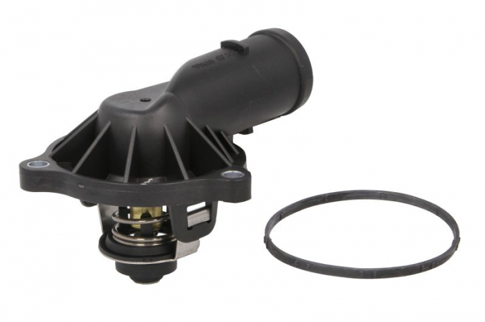 Termostat lichid racire (87°C, cu carcasa) potrivit AUDI A4 B7, A6 ALLROAD C6, A6 C6, A8 D3, Q7; VW PHAETON, TOUAREG 2.7D-5.0D 11.02-03.18 [2]