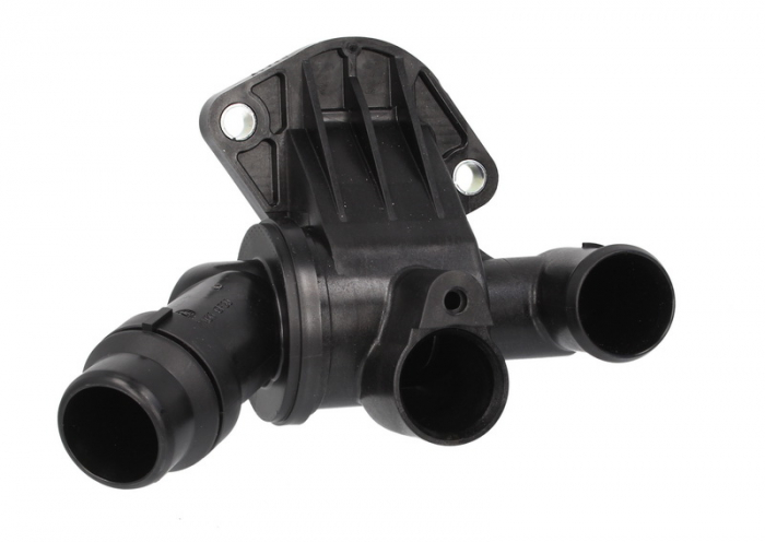 Termostat lichid racire (87  C, in carcasa) potrivit AUDI A3, A4 B6, A4 B7, A4 B8, A6 C6; SEAT EXEO, EXEO ST 1.8 2.0 3.2 07.02-10.20