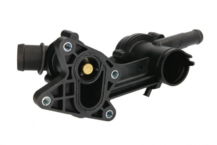 Termostat lichid racire (87°C, in carcasa) potrivit AUDI A3; SKODA FABIA II, OCTAVIA II; VW EOS, GOLF PLUS V, GOLF V, JETTA III, PASSAT B6, TOURAN 1.2/1.4/1.6 02.03-12.14 [2]
