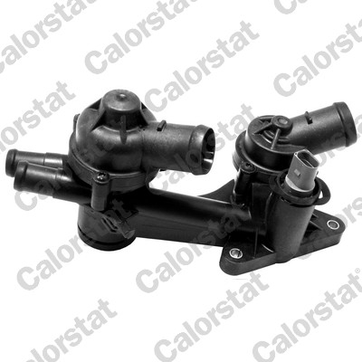 Termostat lichid racire (87°C, in carcasa) potrivit AUDI A3; SKODA FABIA II, OCTAVIA II; VW EOS, GOLF PLUS V, GOLF V, JETTA III, PASSAT B6, TOURAN 1.2/1.4/1.6 02.03-12.14 [3]