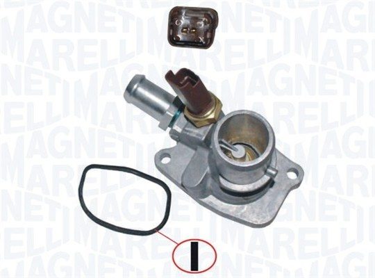 Termostat lichid racire (88 C, cu carcasa) FIAT 500, 500 C, PANDA; FORD KA; LANCIA YPSILON 1.2 1.2LPG dupa 2003