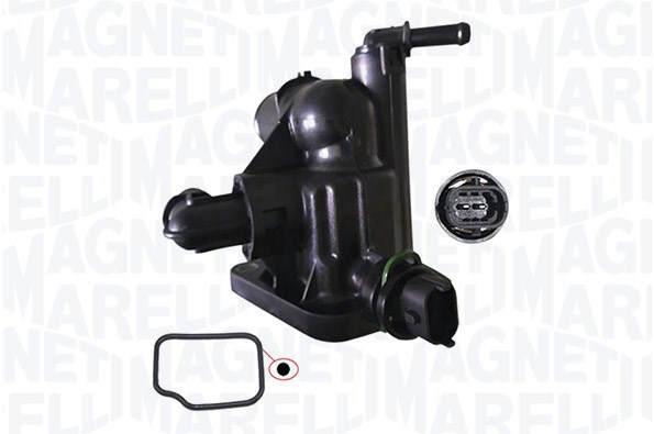 Termostat lichid racire (88 C, cu senzor) potrivit ALFA ROMEO MITO; CITROEN NEMO, NEMO MINIVAN; FIAT 500, 500 C, 500L, 500X, DOBLO, DOBLO CARGO, FIORINO, FIORINO MINIVAN, PANDA, PUNTO 0.9-1.6D 11.07-