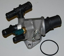 Termostat lichid racire (88  C, in carcasa) potrivit ALFA ROMEO 156, 166; FIAT BRAVA, BRAVO I, MAREA, MULTIPLA; LANCIA LYBRA 1.9D 2.4D 09.96-06.10