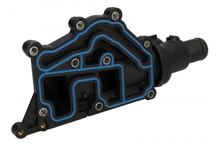 Termostat lichid racire (89°C, in carcasa) potrivit RENAULT CLIO III, FLUENCE, GRAND SCENIC III, LAGUNA II, LAGUNA III, MEGANE, MEGANE II, MEGANE III, MODUS, SCENIC II 1.2LPG-1.6LPG 11.02- [2]