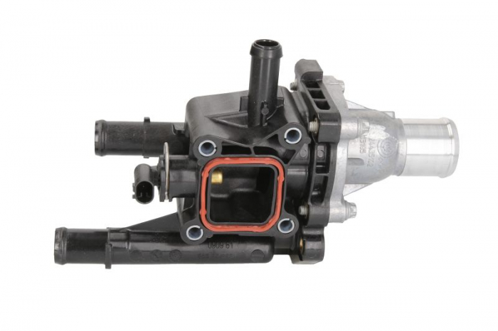 Termostat lichid racire (92; 107°C, in carcasa) potrivit FIAT STILO; OPEL ASTRA H, ASTRA H GTC, CORSA D, CORSA E, INSIGNIA A, MERIVA A, ZAFIRA B, ZAFIRA B/MINIVAN; SAAB 9-5 1.6/1.6CNG 03.05- [3]
