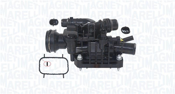Termostat lichid racire (92  C, cu carcasa) potrivit DS DS 4 II, DS 7; CITROEN BERLINGO, BERLINGO MINIVAN, C3   C3 ORIGIN III, C3 AIRCROSS II, C3 III, C4 CACTUS, C4 III 1.5D 1.6D 2.0D 06.17-