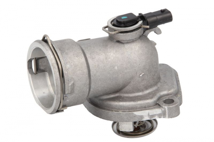 Termostat lichid racire (92  C, cu carcasa) potrivit MERCEDES C T-MODEL (S204), C (W204), CLS (C218), CLS SHOOTING BRAKE (X218), E (A207), E (C207), E T-MODEL (S212), E (W212) 3.0D 4.0D 07.05-10.19