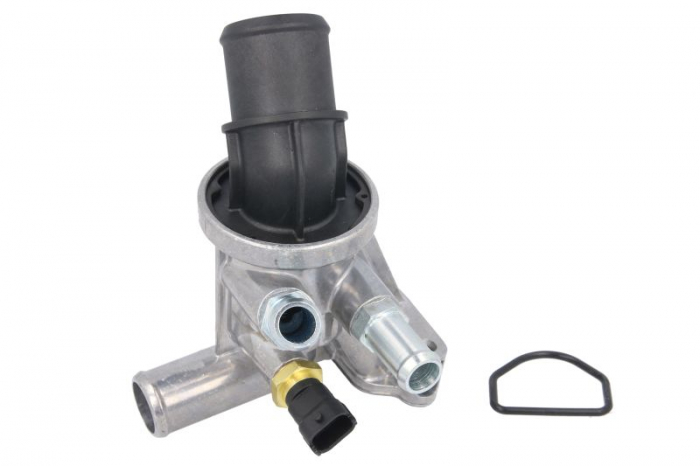 Termostat lichid racire (cu carcasa) potrivit JEEP CHEROKEE, WRANGLER III 2.8D 04.07-