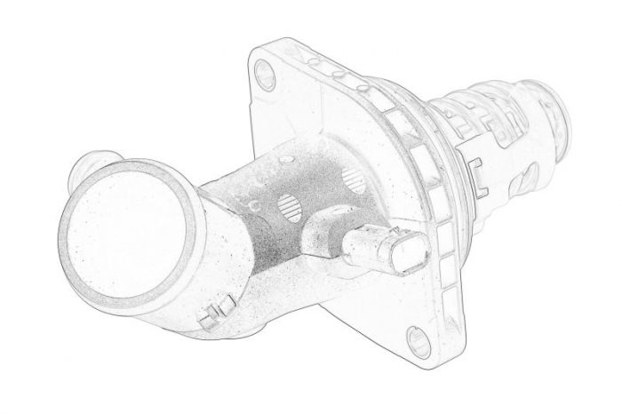 Termostat lichid racire (in carcasa) potrivit OPEL ANTARA A, CASCADA, INSIGNIA A, INSIGNIA A COUNTRY, INSIGNIA B, INSIGNIA B GRAND SPORT, ZAFIRA C 2.0D 11.14- [2]