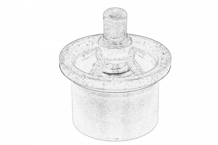 Termostat lichid racire potrivit JOHN DEERE 6090MC, 6090RC, 6100MC, 6100RC, 6105M, 6105R, 6110MC, 6110RC, 6115 R, 6115M, 6125 M, 6125 R, 6130 R, 6130M, 6140 M, 6140 R, 6150 M, 6150 R, 6170 M