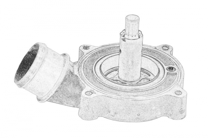 Termostat lichid racire potrivit MERCEDES ACTROS MP4   MP5, ANTOS, AROCS 471.943-OM473.915 07.11-