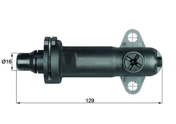 Termostat sistem racire (70°C, in carcasa) potrivit BMW 3 (E46), 5 (E39), 7 (E38), 7 (E65, E66, E67) 2.0D-3.9D 04.98-05.05 [3]
