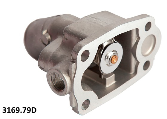 Termostat sistem racire potrivit IVECO DAILY III, MASSIF F1CE0481A-F1CE0481H 1999-2011 (79°C, cu garnitura, in carcasa) [2]