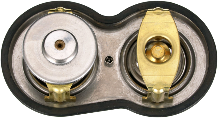 Termostat sistem racire potrivit MERCEDES ACTROS MP4 / MP5, ANTOS, AROCS, ATEGO 3, CITARO 2, ECONIC 2, INTEGRO (O 550), TOURISMO (O 350), UNIMOG; SETRA 400 M936.991-OM936.980 dupa 2011 (83°C) [3]