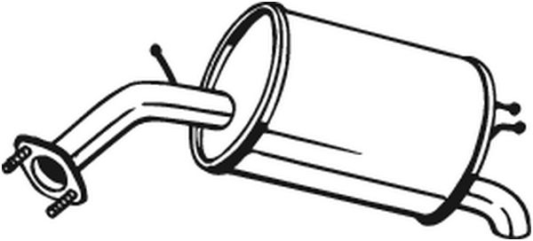 Toba esapament finala CHEVROLET SPARK 1.0/1.0LPG/1.2 dupa 2010 [2]