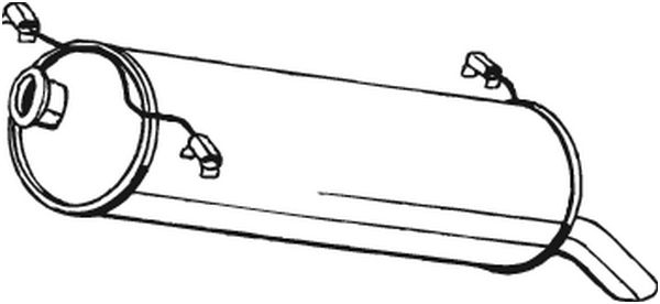 Toba esapament finala CITROEN C2, C3 I 1.4 dupa 2003 [2]