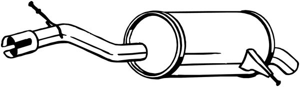 Toba esapament finala CITROEN C5 III; PEUGEOT 508 I 1.6D dupa 2010 [2]