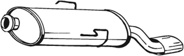 Toba esapament finala CITROEN SAXO 1.1-1.6 intre 1996-2004 [2]