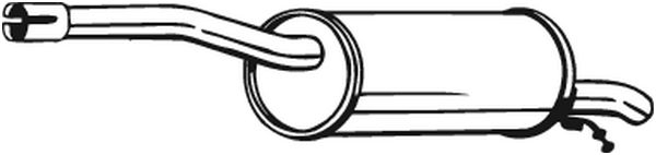 Toba esapament finala DACIA LOGAN, LOGAN EXPRESS, LOGAN MCV; RENAULT LOGAN I 1.4-1.6LPG dupa 2007 [2]