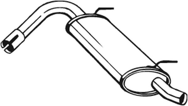 Toba esapament finala FIAT PANDA 1.3D dupa 2004 [2]